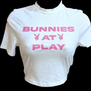 Playboy x Missguided “Bunnies At Play” Crop Top 🐰